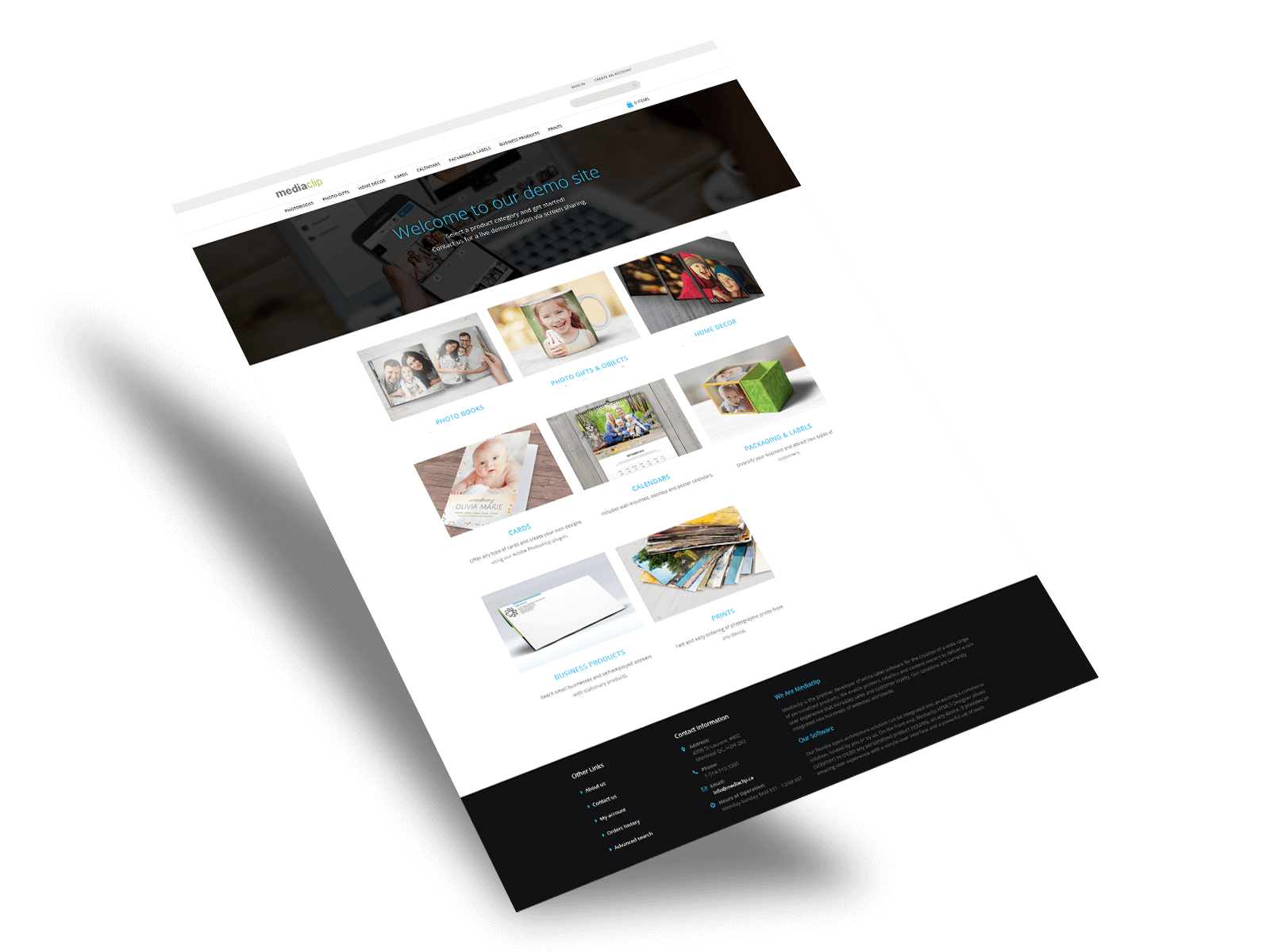 Maquette MediaClip