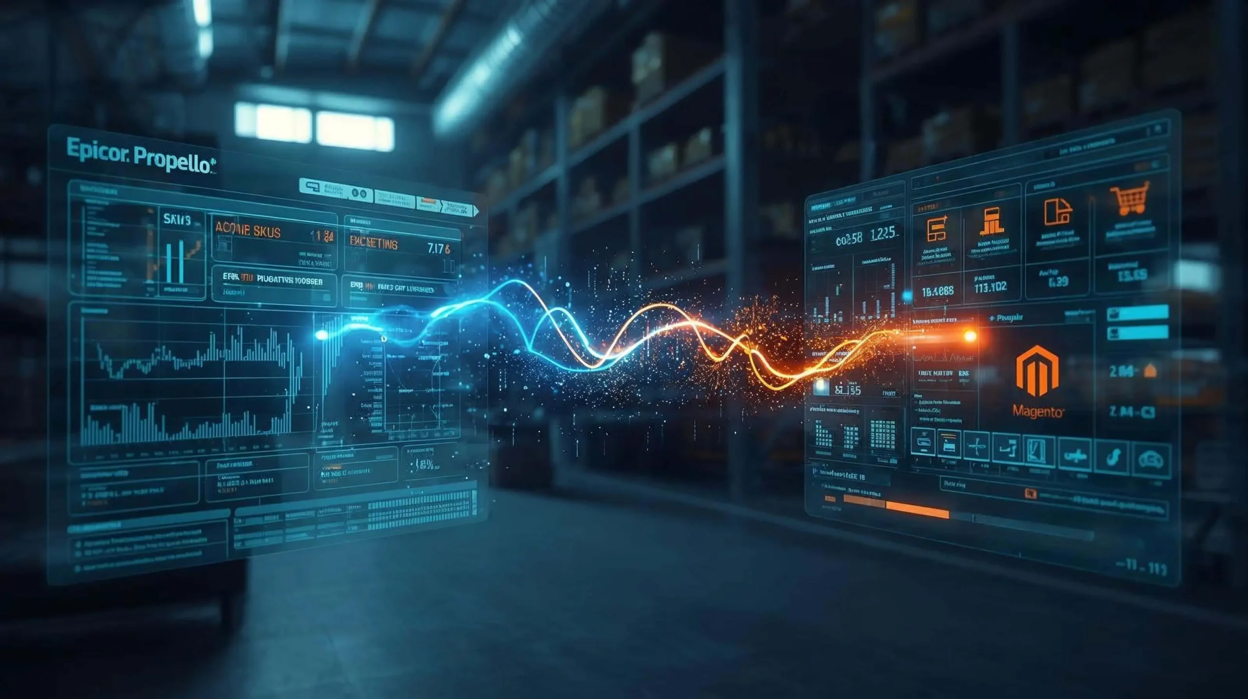 connect epicor propello with magento automate orders & sync inventory