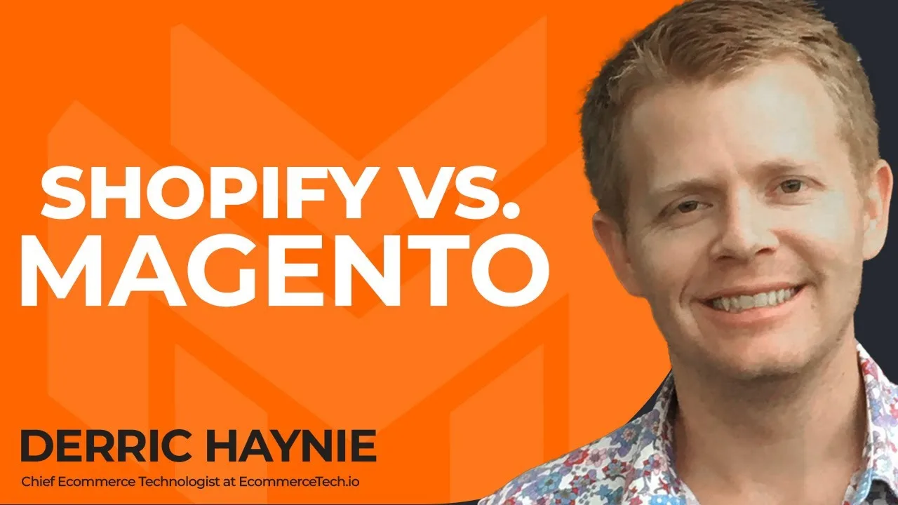Adobe Magento contre Shopify : épisode du podcast « Ecommerce Wizards » avec Derric Haynie